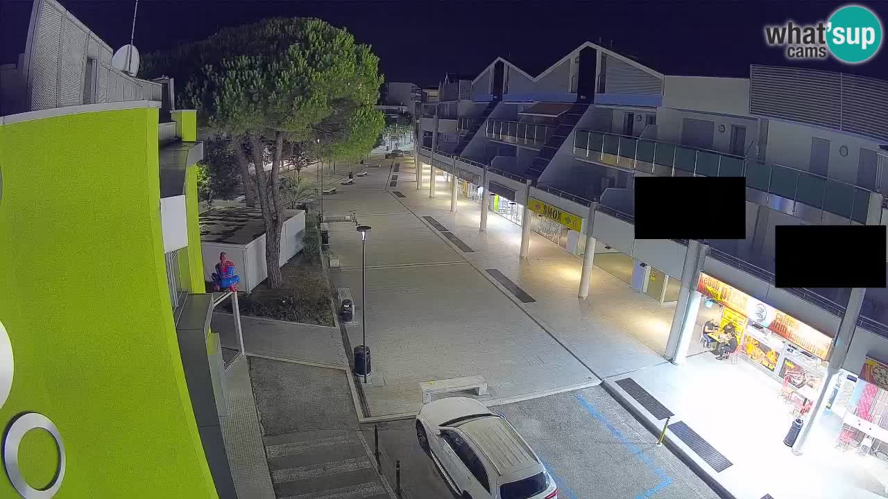 Webcam Rue Commerçante de Bibione – Vue en direct