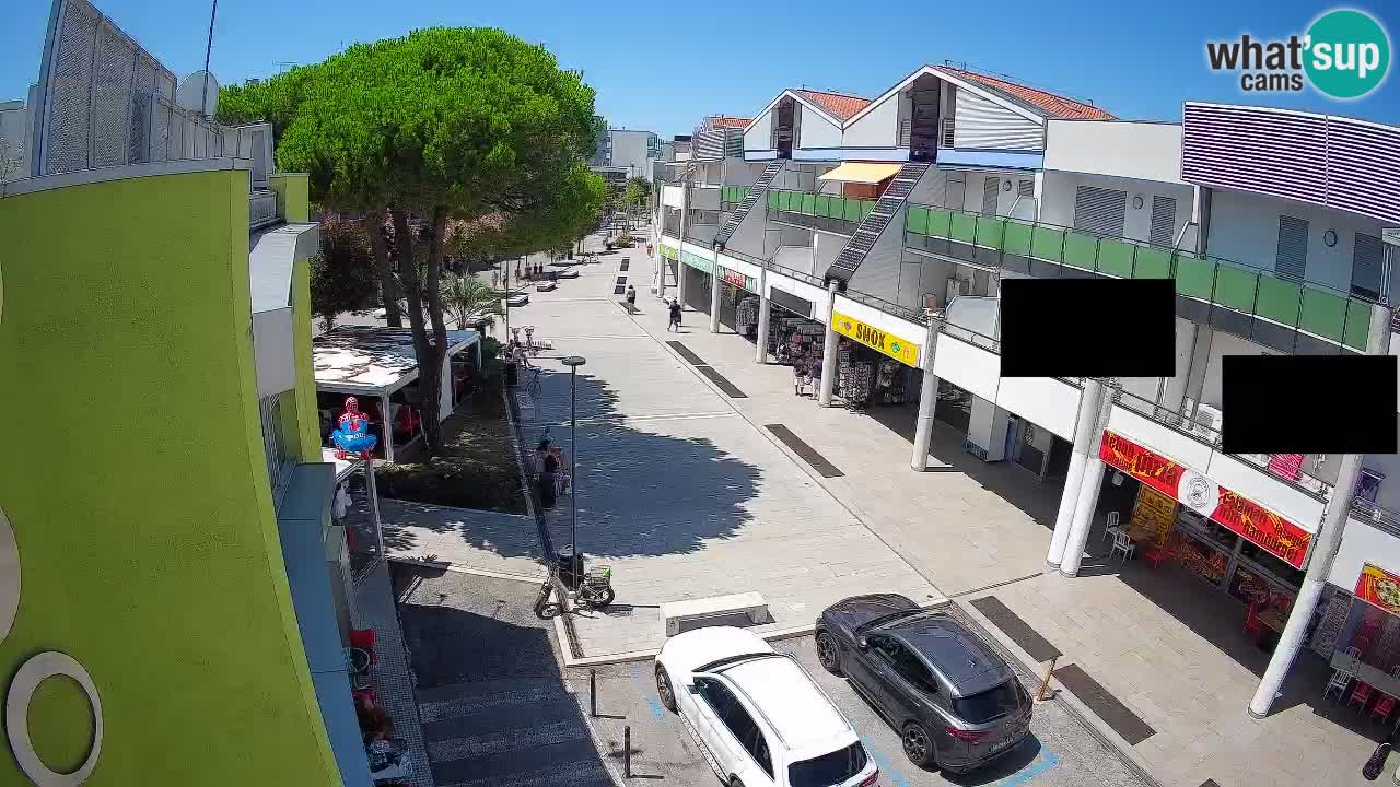 Webcam Bibione Einkaufsstraße – Liveblick