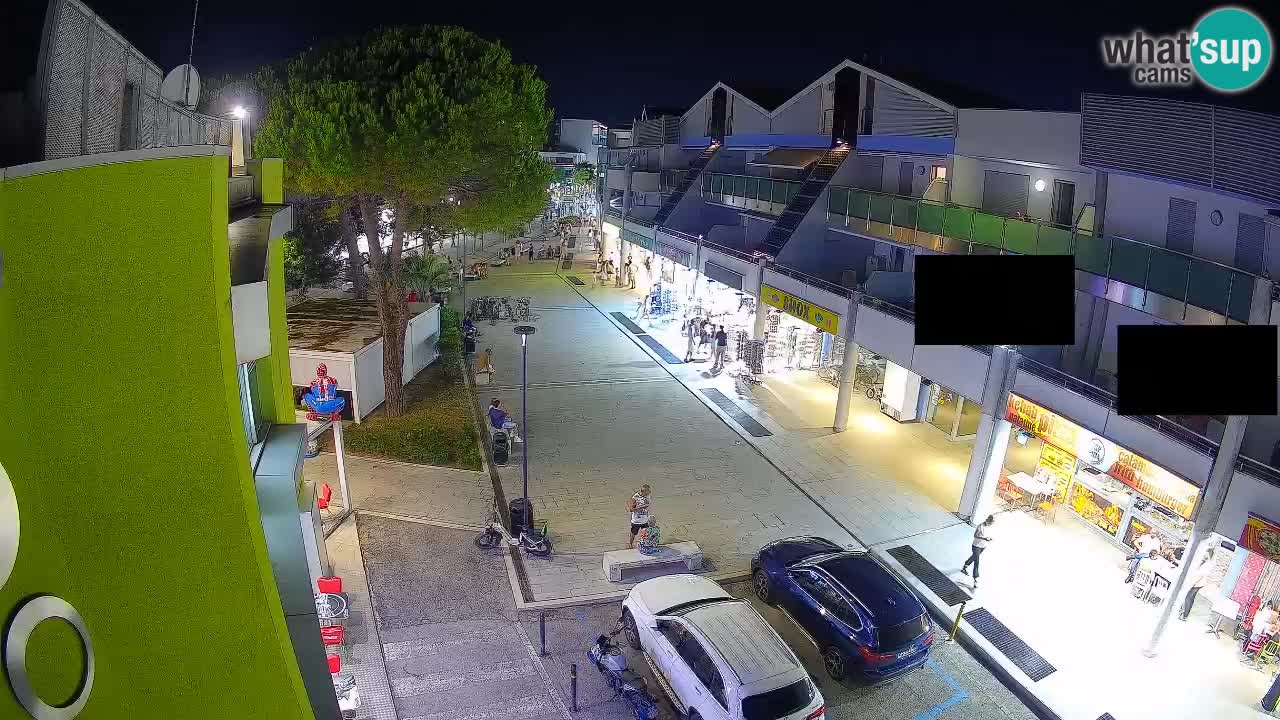 Webcam Bibione Einkaufsstraße – Liveblick