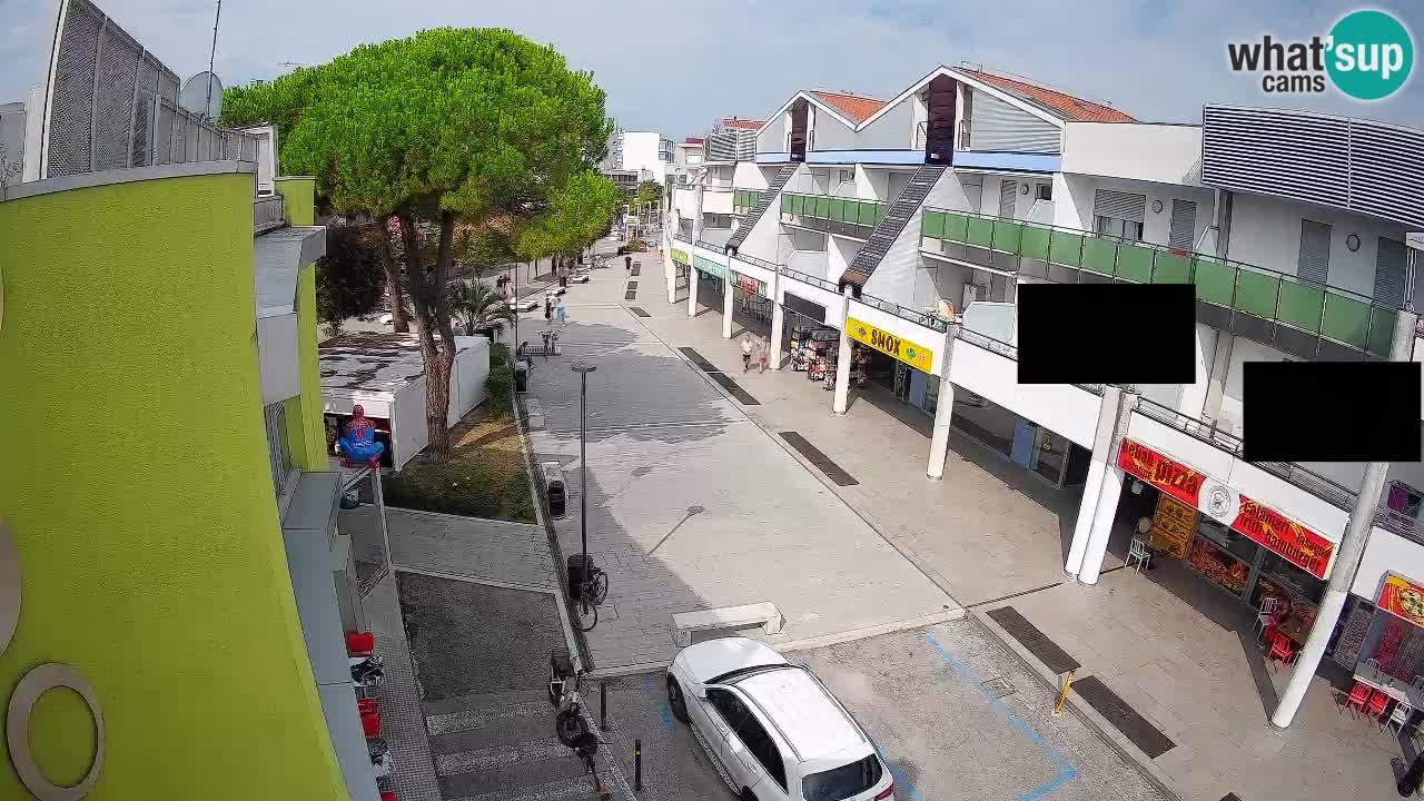 Webcam Bibione Einkaufsstraße – Liveblick