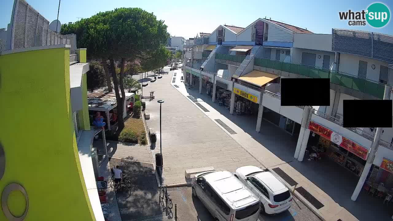 Webcam Via dello Shopping Bibione – Diretta Live
