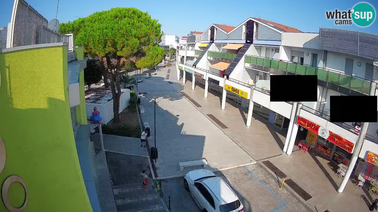 Webcam Calle Comercial de Bibione – En Directo