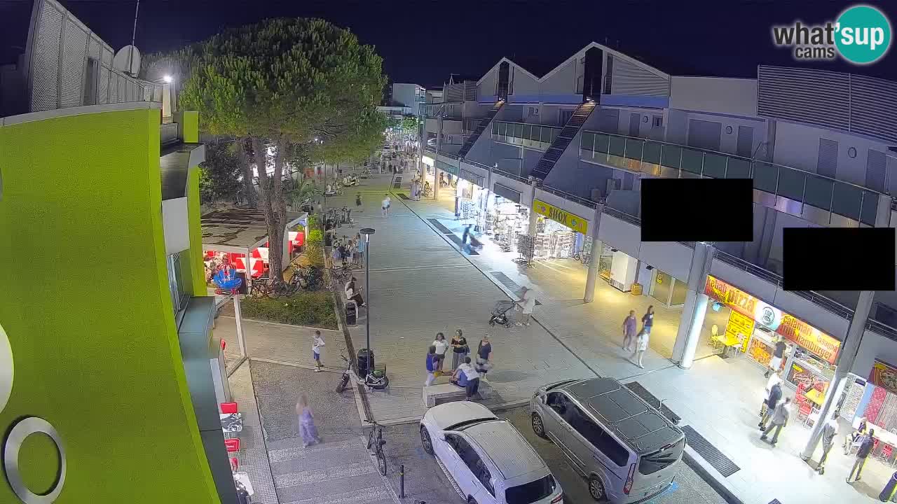 Spletna kamera Bibione Nakupovalna ulica – v živo
