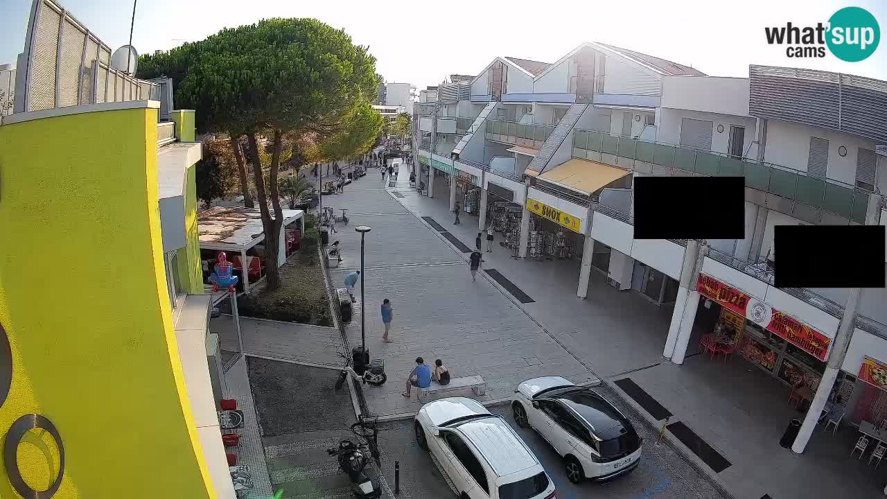 Webcam Bibione Einkaufsstraße – Liveblick