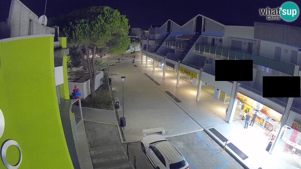 Webcam Bibione Einkaufsstraße – Liveblick