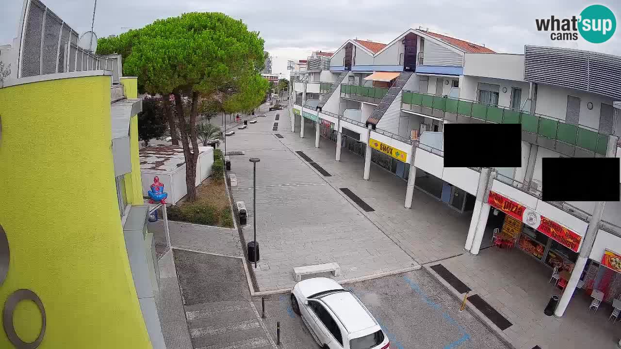 Webcam Bibione Einkaufsstraße – Liveblick