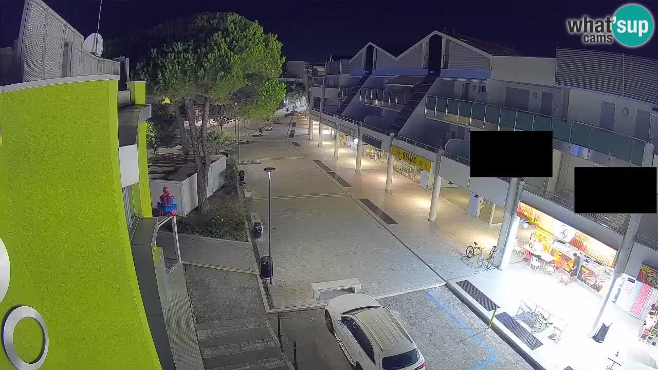 Webcam Bibione Einkaufsstraße – Liveblick