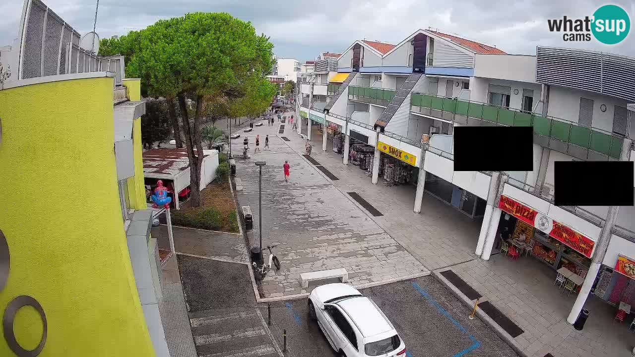 Webcam Bibione Einkaufsstraße – Liveblick