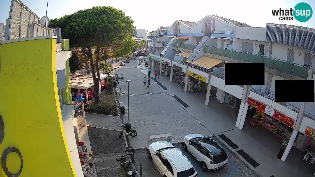 Webcam Calle Comercial de Bibione – En Directo