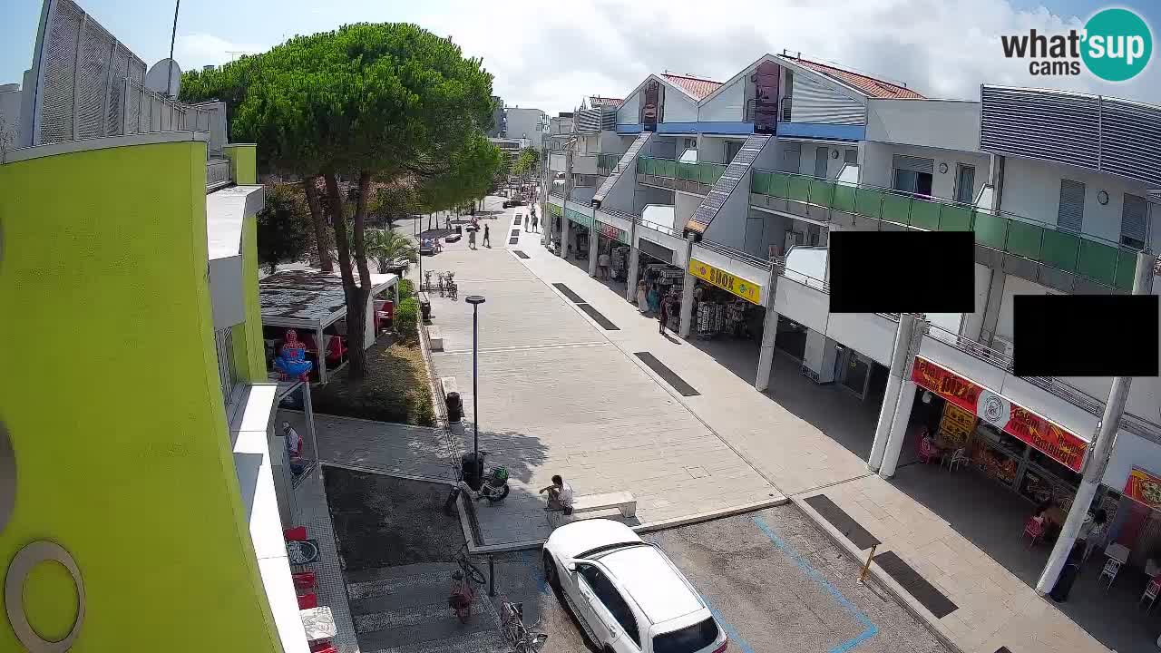 Webcam Bibione Einkaufsstraße – Liveblick