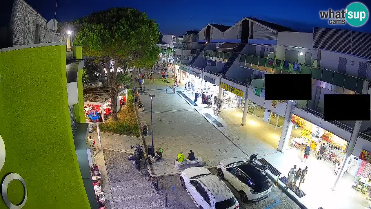 Webcam Via dello Shopping Bibione – Diretta Live