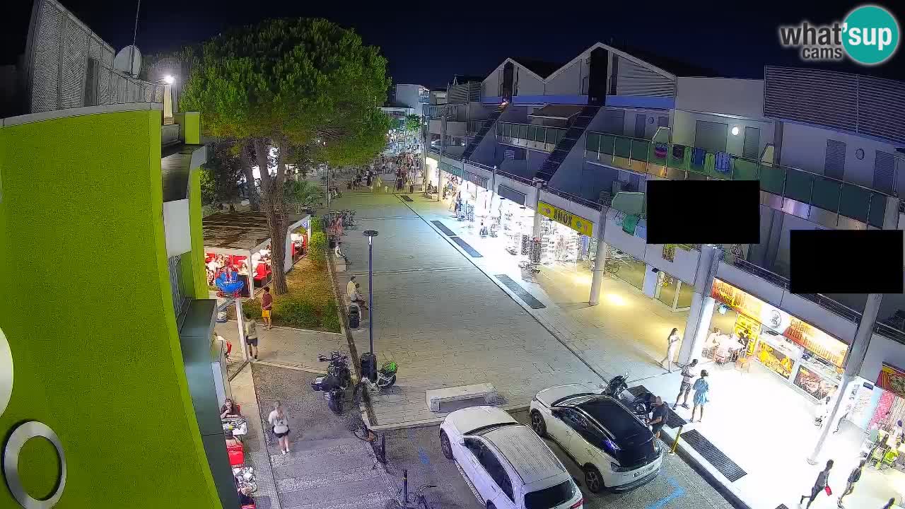 Webcam Bibione Einkaufsstraße – Liveblick