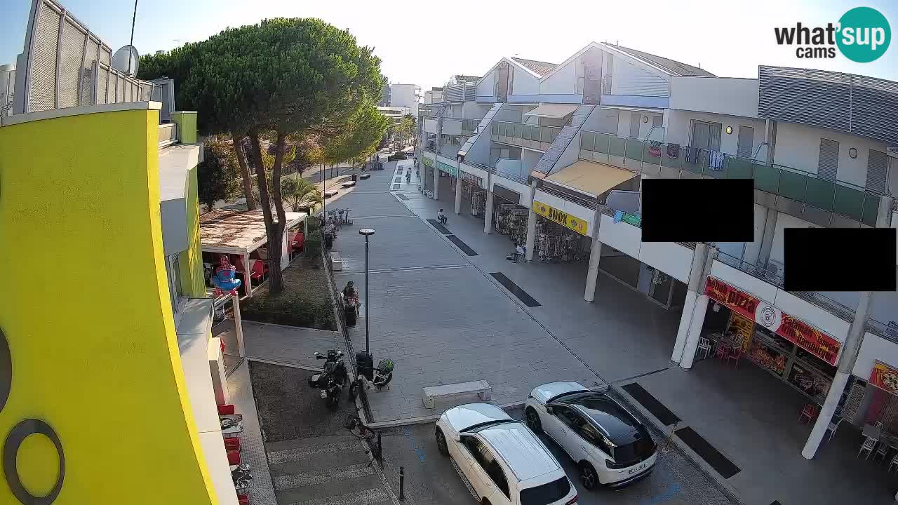 Webcam Via dello Shopping Bibione – Diretta Live