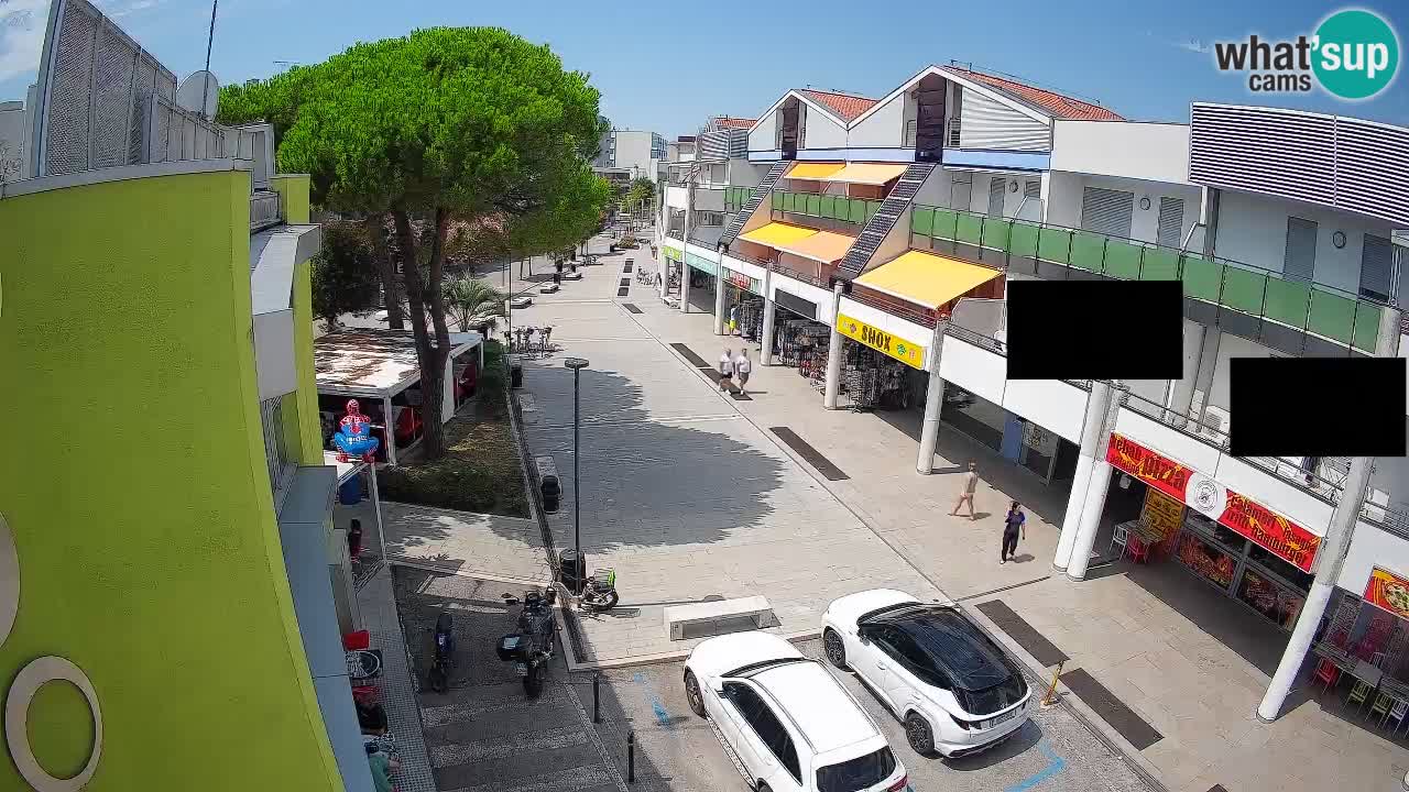 Webcam Bibione Einkaufsstraße – Liveblick