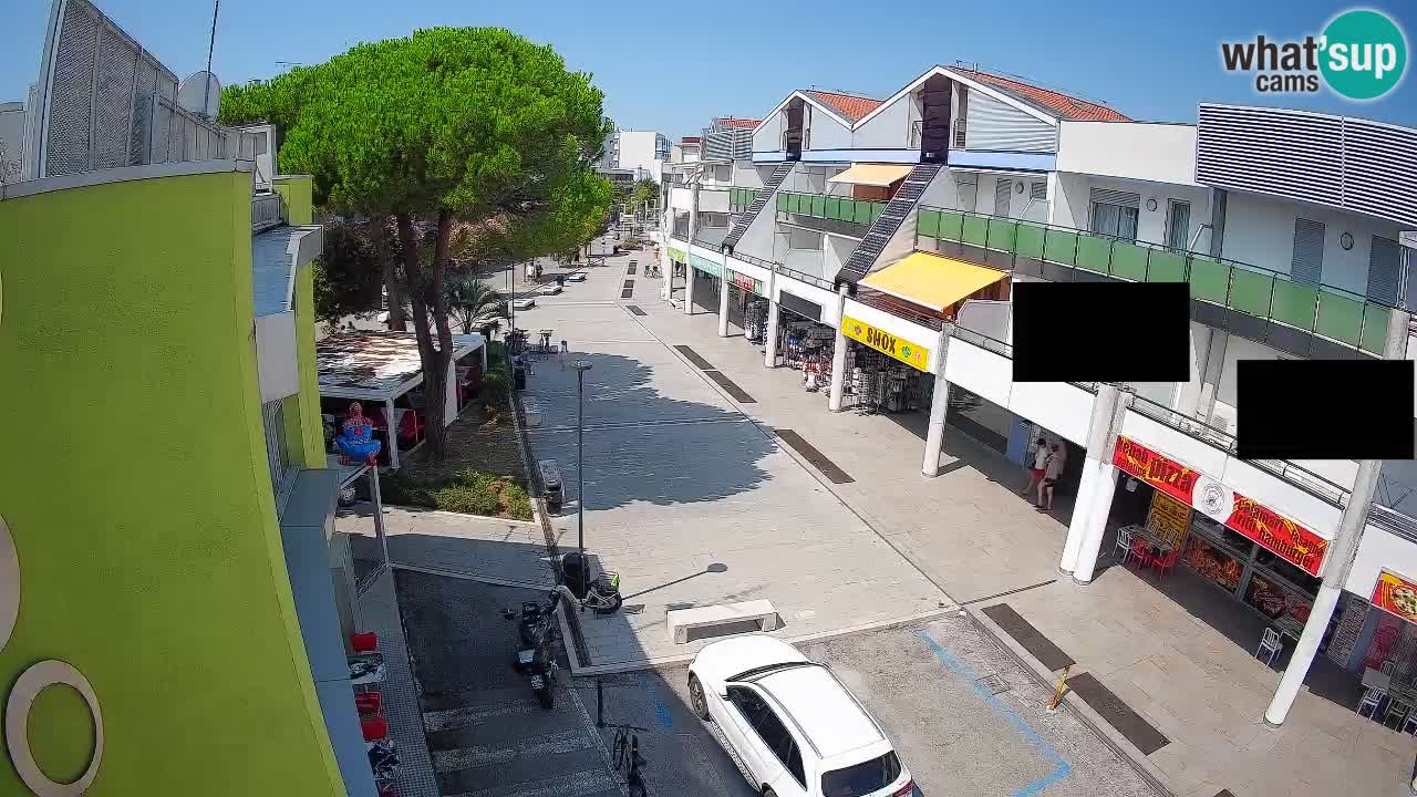 Webcam Bibione Einkaufsstraße – Liveblick