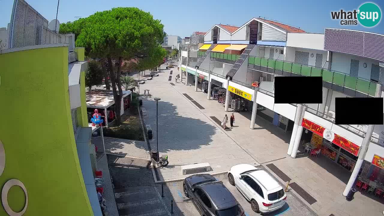 Webcam Via dello Shopping Bibione – Diretta Live