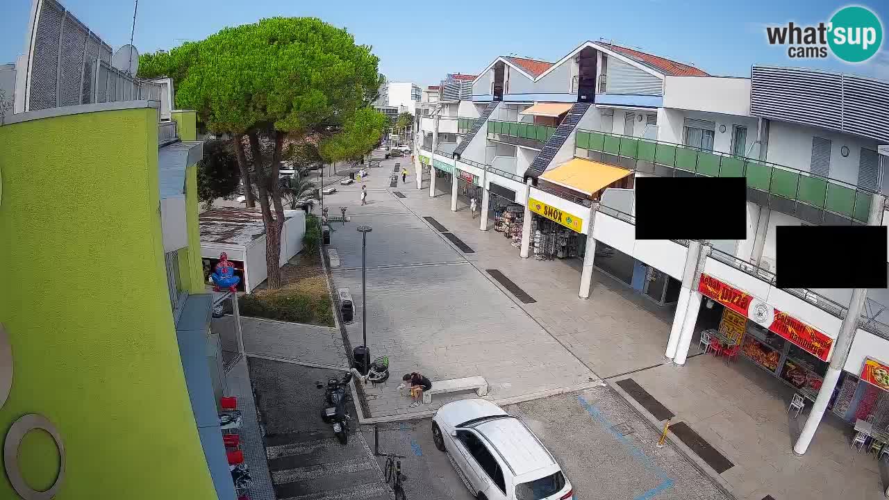 Webcam Bibione Einkaufsstraße – Liveblick