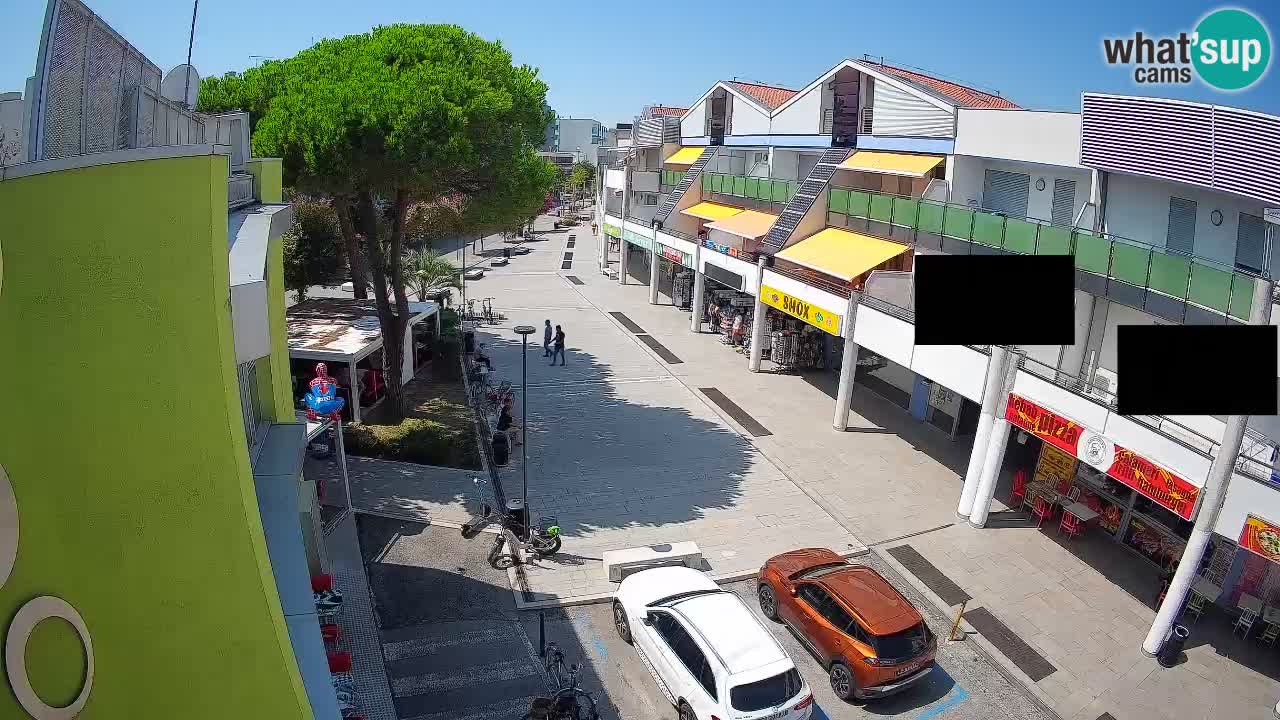 Webcam Via dello Shopping Bibione – Diretta Live