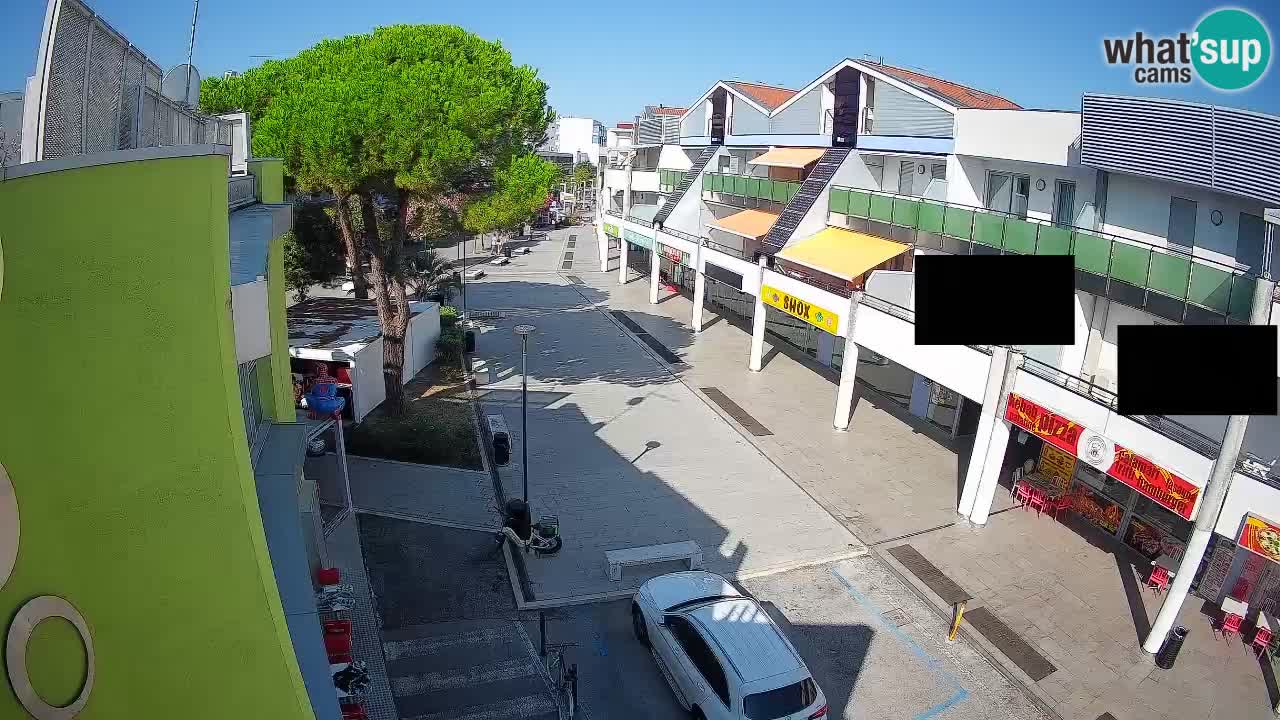Webcam Bibione Einkaufsstraße – Liveblick