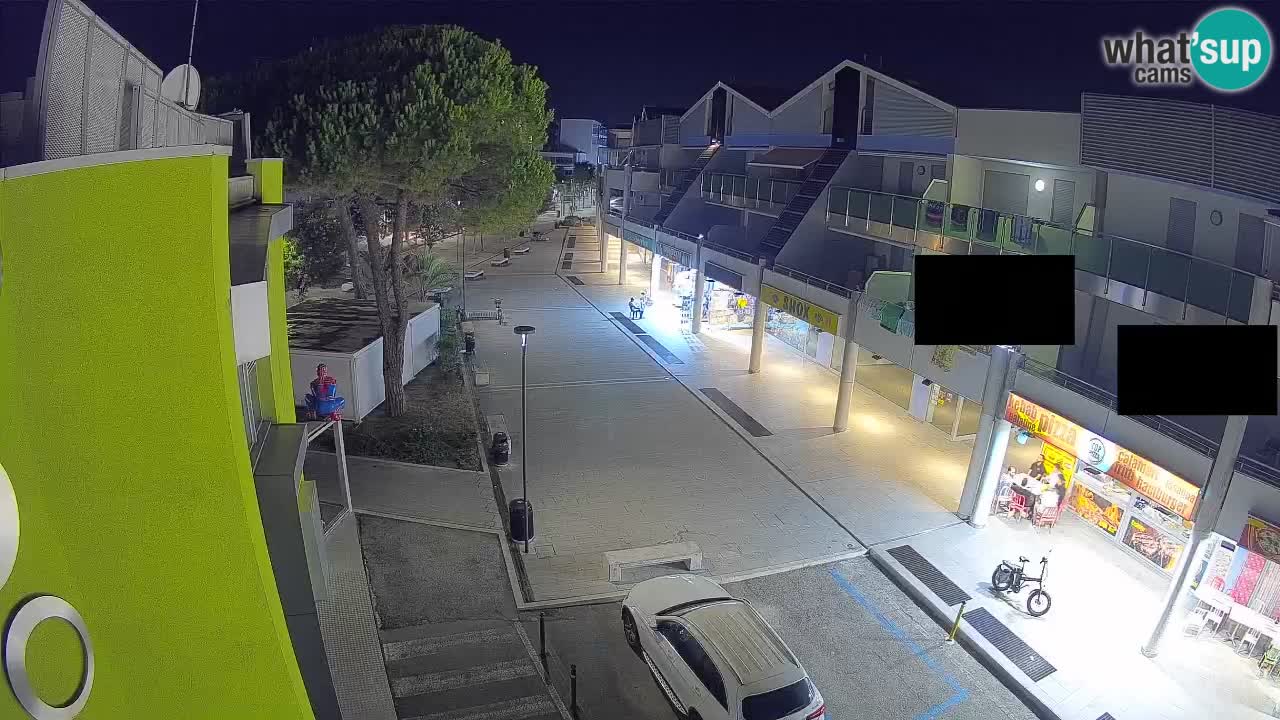 Webcam Bibione Einkaufsstraße – Liveblick