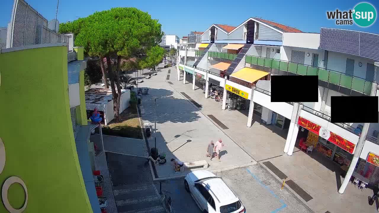Webcam Calle Comercial de Bibione – En Directo