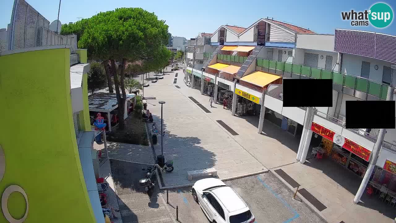 Webcam Via dello Shopping Bibione – Diretta Live
