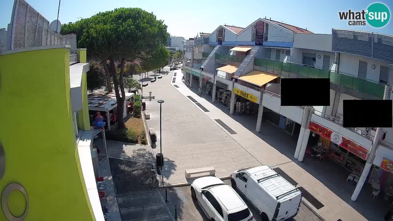 Webcam Via dello Shopping Bibione – Diretta Live
