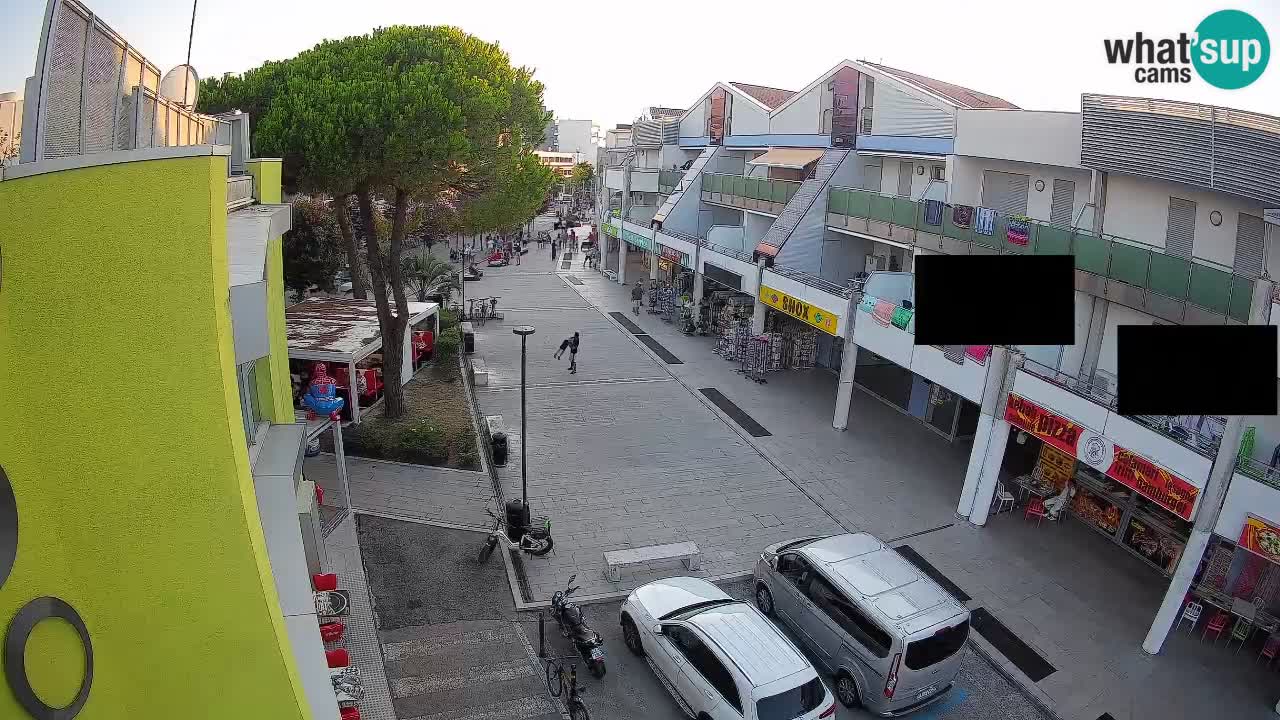 Webcam Calle Comercial de Bibione – En Directo