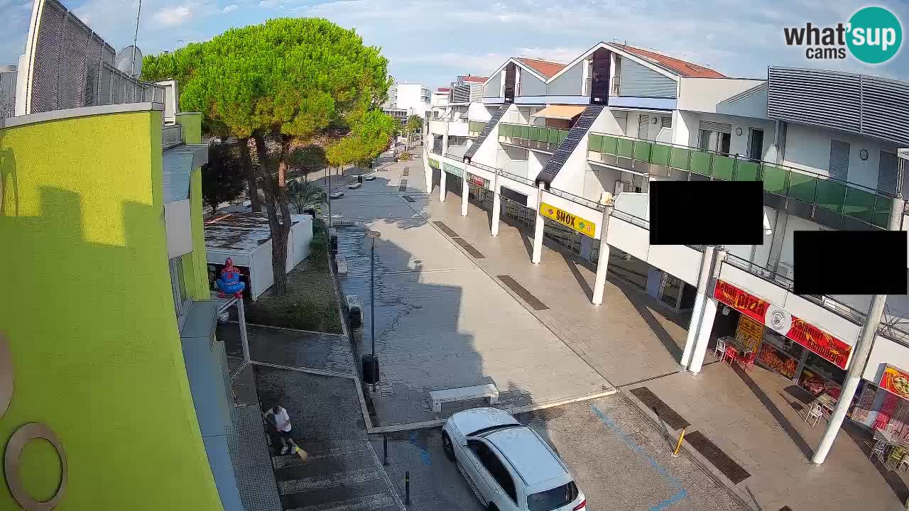 Webcam Calle Comercial de Bibione – En Directo
