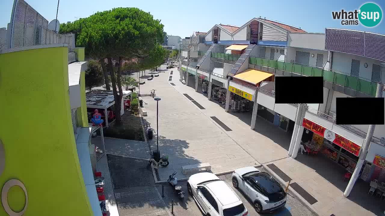 Webcam Via dello Shopping Bibione – Diretta Live