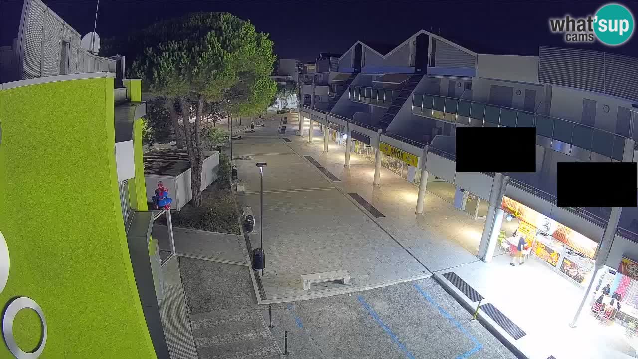 Webcam Bibione Einkaufsstraße – Liveblick