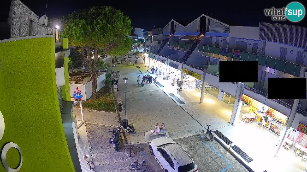 Webcam Bibione Einkaufsstraße – Liveblick
