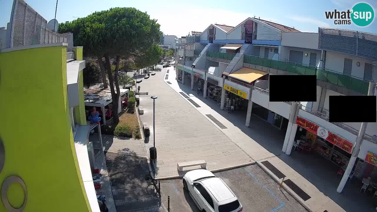 Webcam Via dello Shopping Bibione – Diretta Live