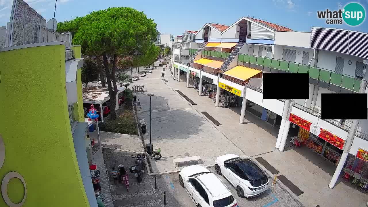 Webcam Bibione Einkaufsstraße – Liveblick