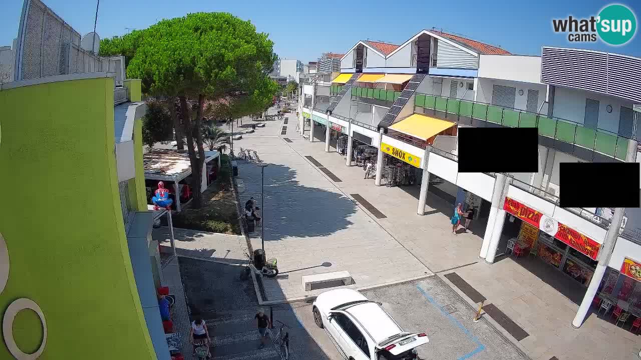 Webcam Via dello Shopping Bibione – Diretta Live