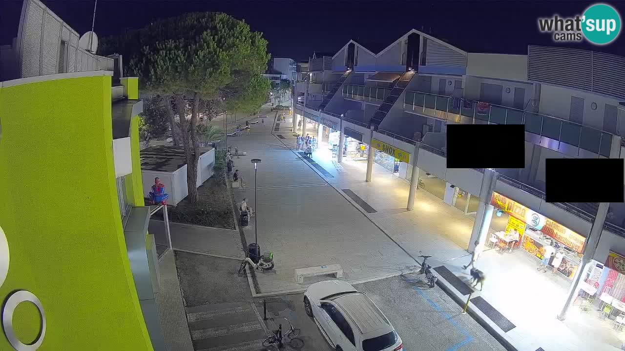 Webcam Bibione Einkaufsstraße – Liveblick