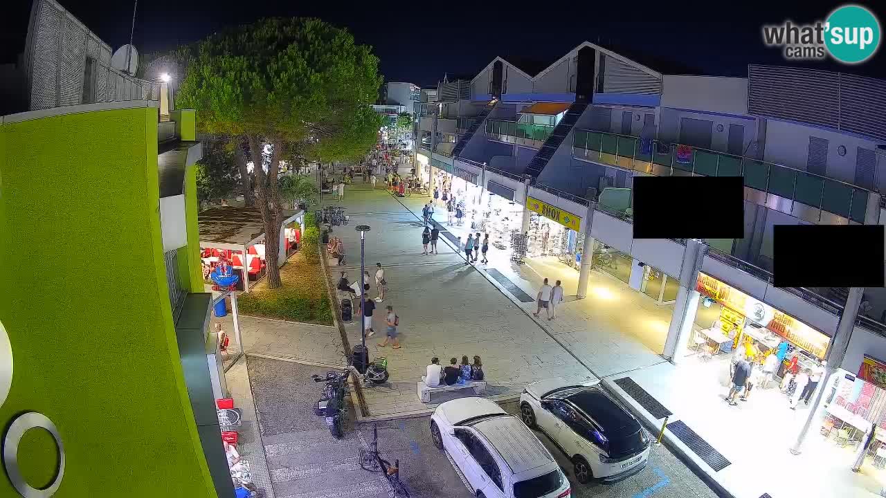Webcam Bibione Einkaufsstraße – Liveblick