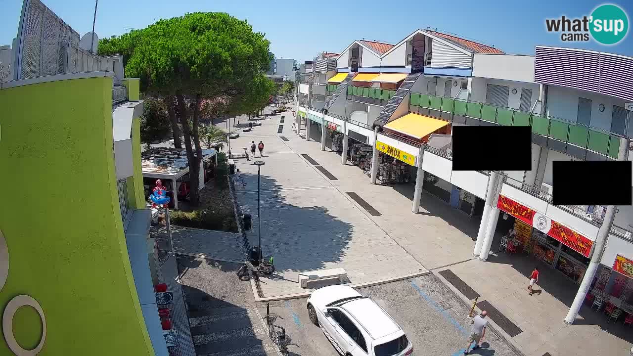 Webcam Via dello Shopping Bibione – Diretta Live