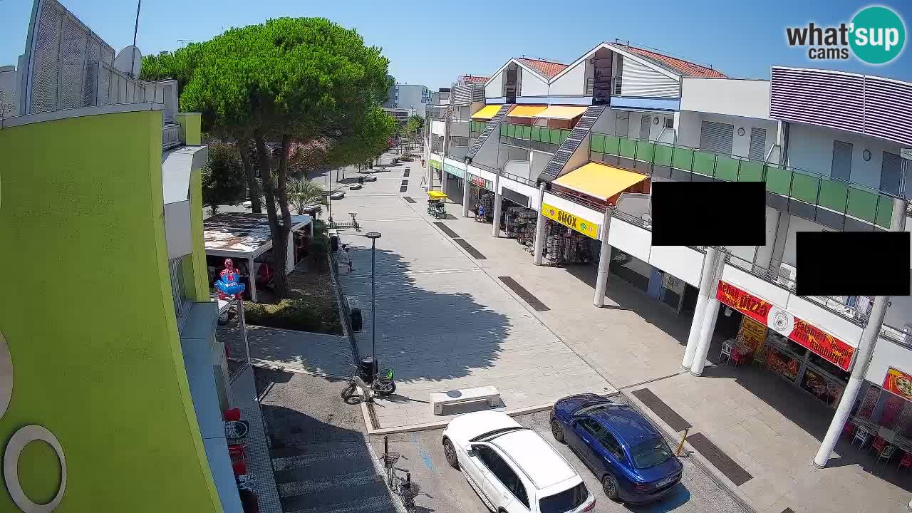 Webcam Calle Comercial de Bibione – En Directo