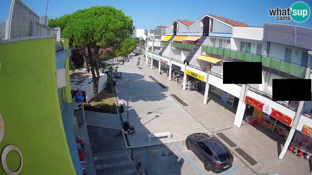 Webcam Via dello Shopping Bibione – Diretta Live
