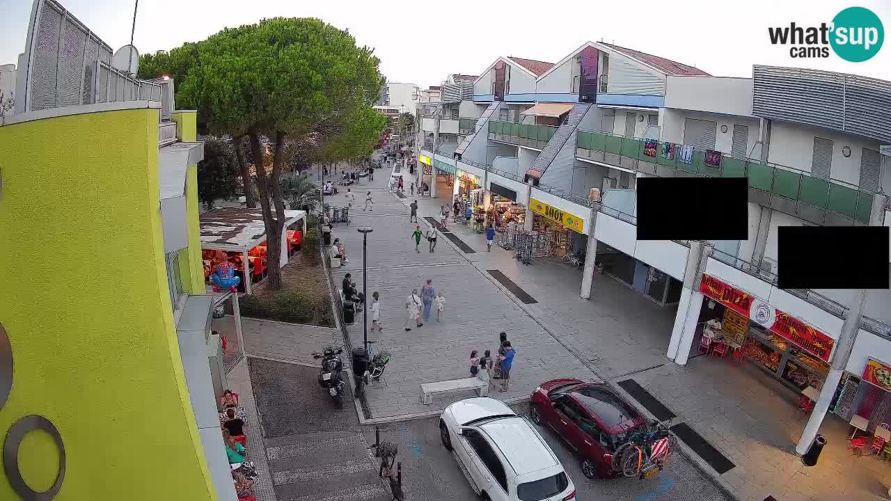 Webcam Via dello Shopping Bibione – Diretta Live