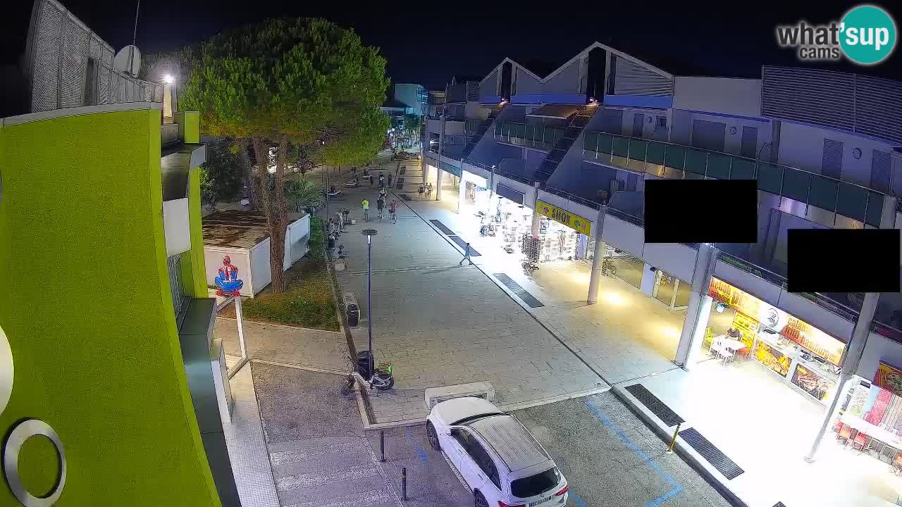 Webcam Via dello Shopping Bibione – Diretta Live