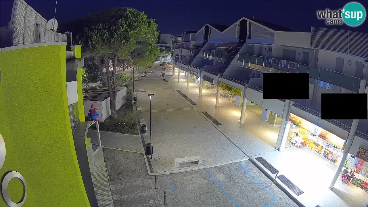Webcam Rue Commerçante de Bibione – Vue en direct