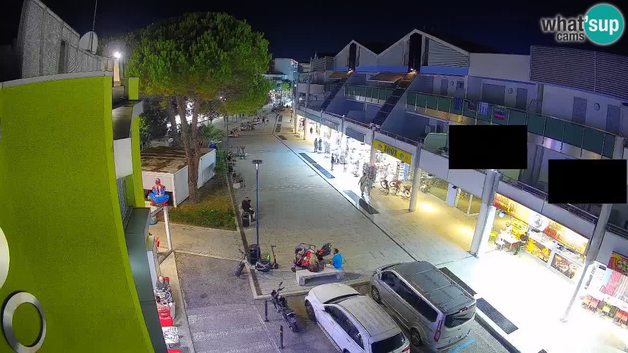 Webcam Via dello Shopping Bibione – Diretta Live