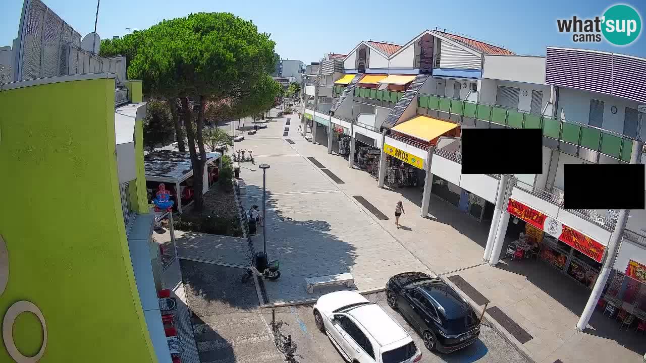 Webcam Via dello Shopping Bibione – Diretta Live
