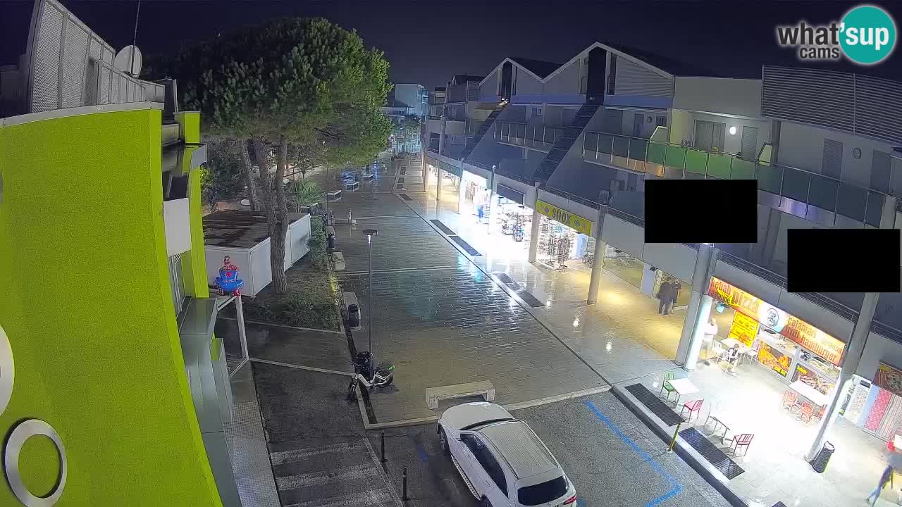 Webcam Via dello Shopping Bibione – Diretta Live