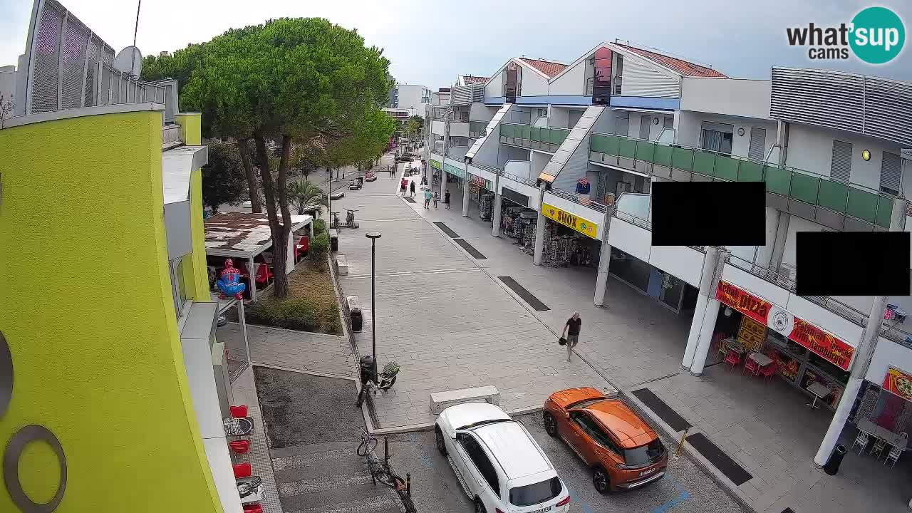 Webcam Via dello Shopping Bibione – Diretta Live