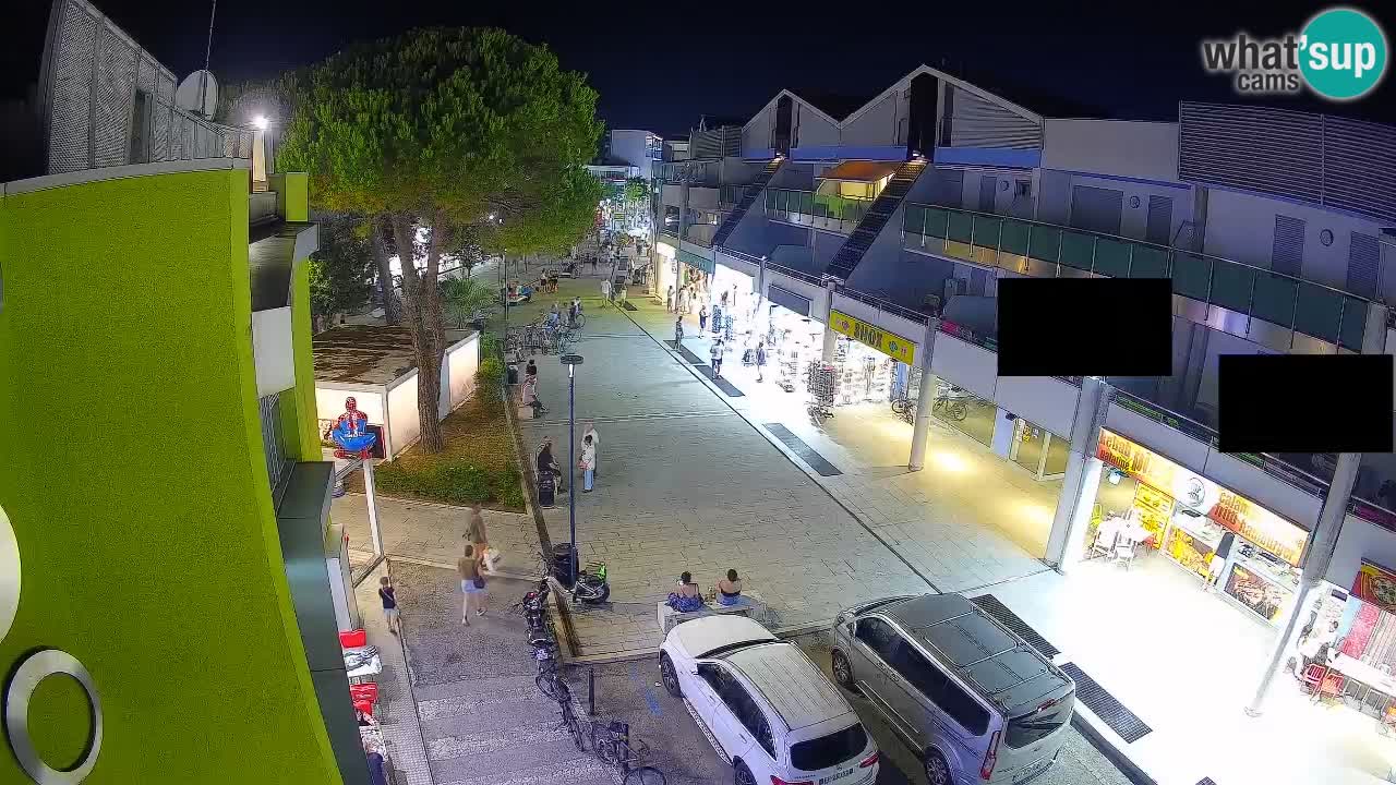 Webcam Via dello Shopping Bibione – Diretta Live
