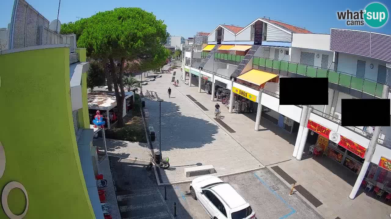 Webcam Via dello Shopping Bibione – Diretta Live