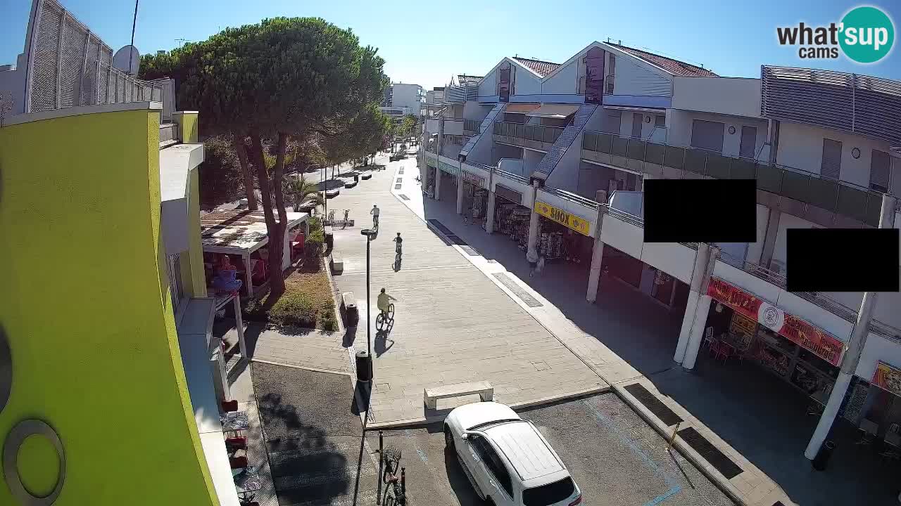 Webcam Via dello Shopping Bibione – Diretta Live